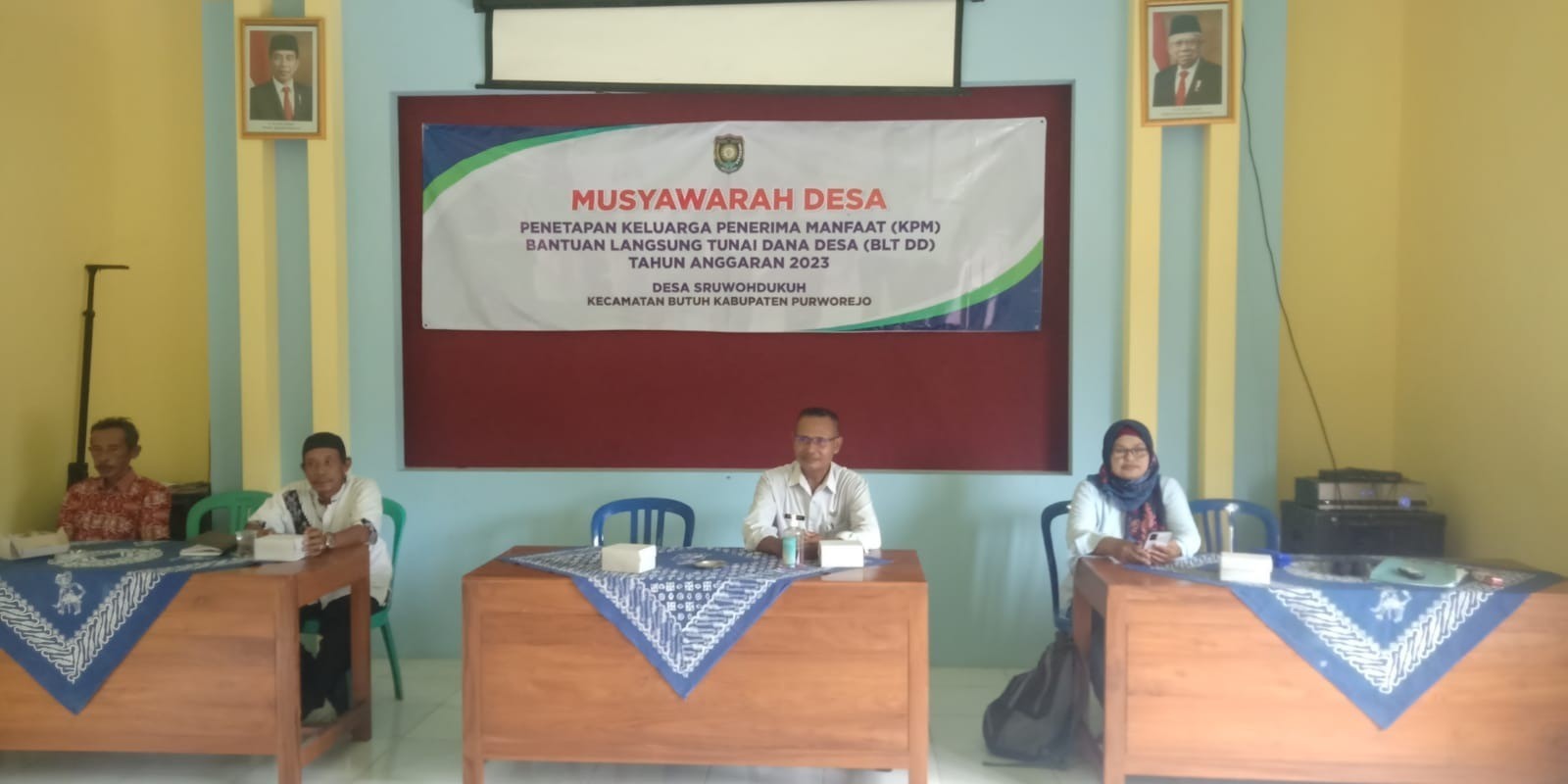 MUSDES Penetapan KPM BLT-DD Tahun 2023 Desa Sruwohdukuh