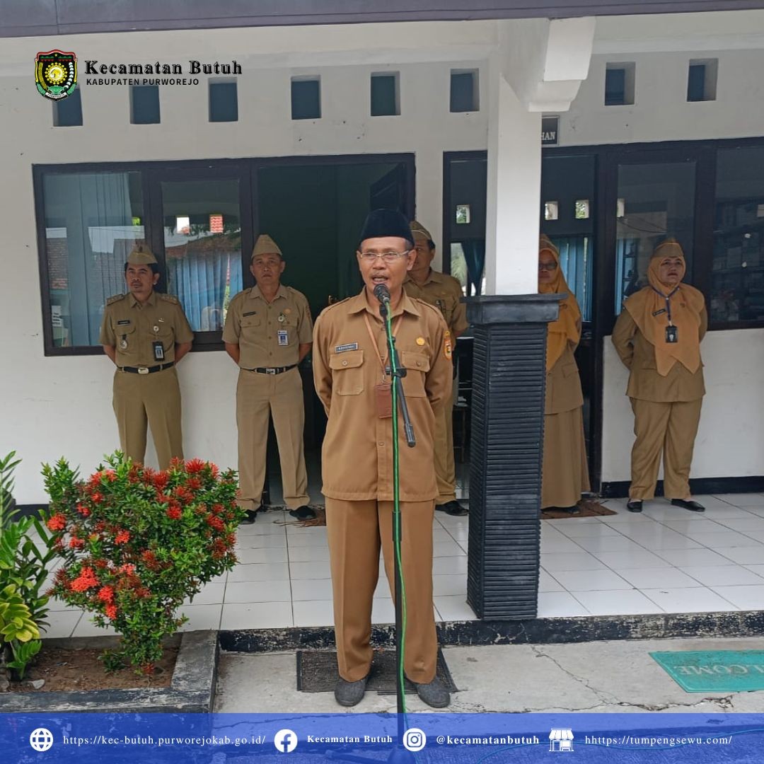 Apel Pagi Rutin di Kecamatan Butuh, Kabupaten Purworejo, Senin, 20 November 2023