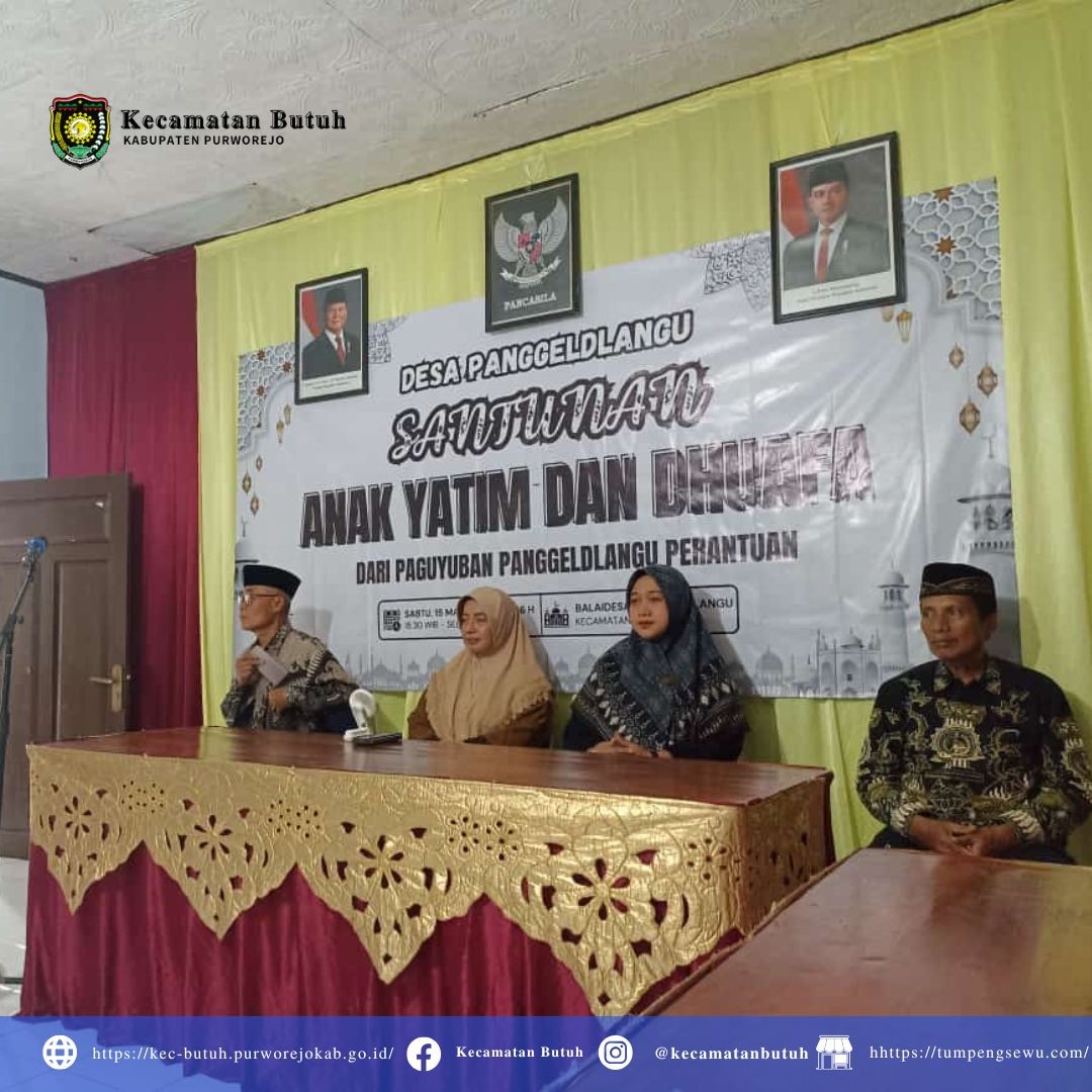 Bupati Purworejo Hadiri Pemberian Santunan kepada 88 Warga Desa Panggeldlangu