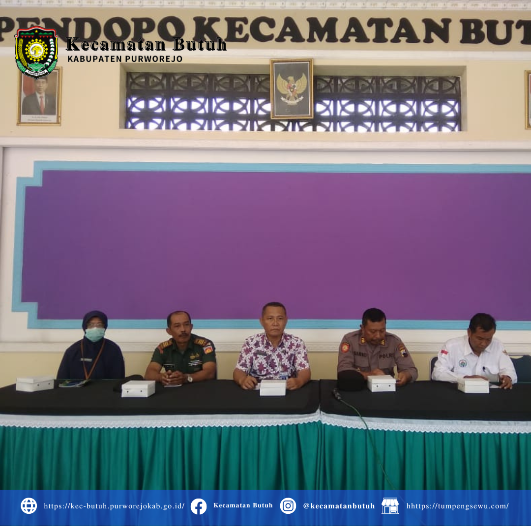 Selasa, 18 Juli 2023 - Pembekalan Tim TPPS Kecamatan dan PD/PLD untuk Monitoring Rembug Stunting