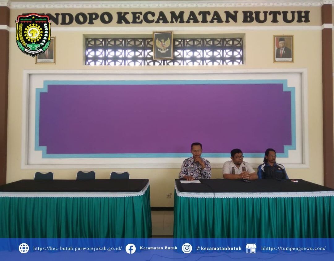 Kamis,  13 Juli 2023-Pelatihan SIKS-NG Kemensos di Pendopo Kecamatan Butuh: Membangun Keahlian Petugas Puskesos untuk Pemberdayaan Masyarakat