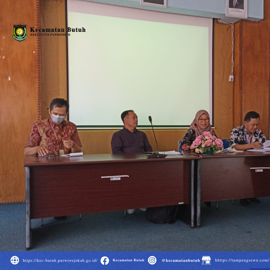 Camat Kecamatan Butuh Hadiri Rapat Koordinasi Penyelenggaraan Pemerintahan Desa se-Kabupaten Purworejo