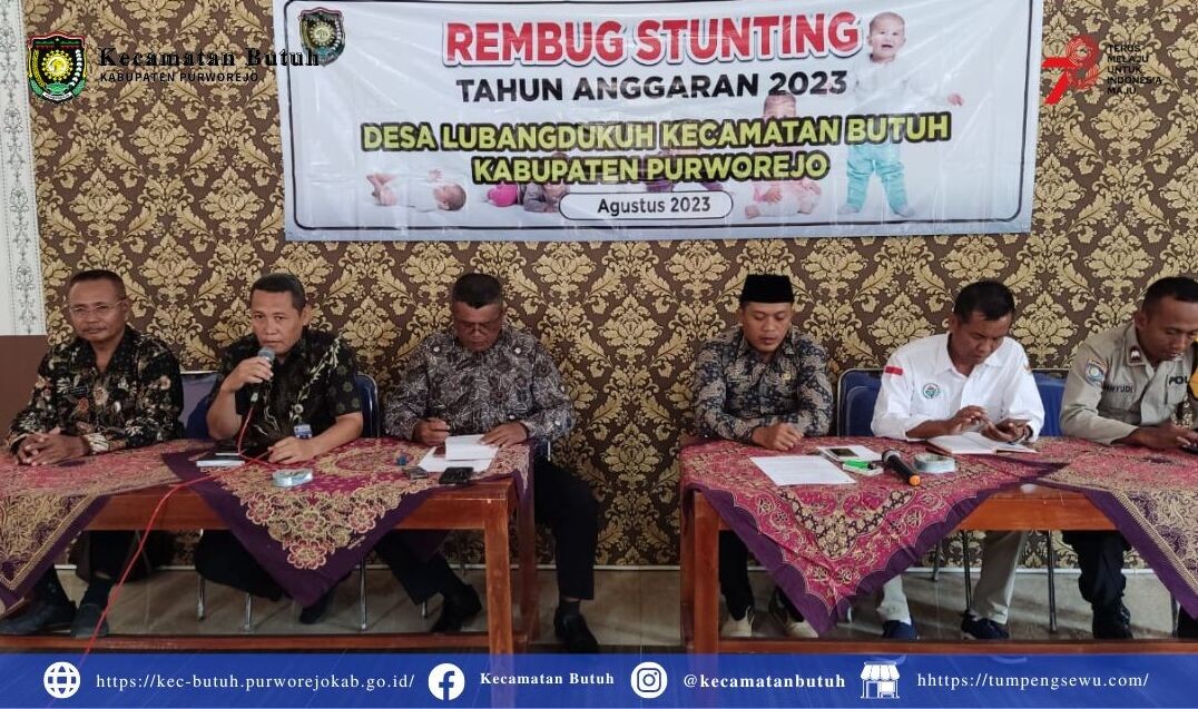 Upaya Tangani Stunting: Sekcam Kecamatan Butuh Pimpin Rembug dan Simulasi di Desa Lubangdukuh