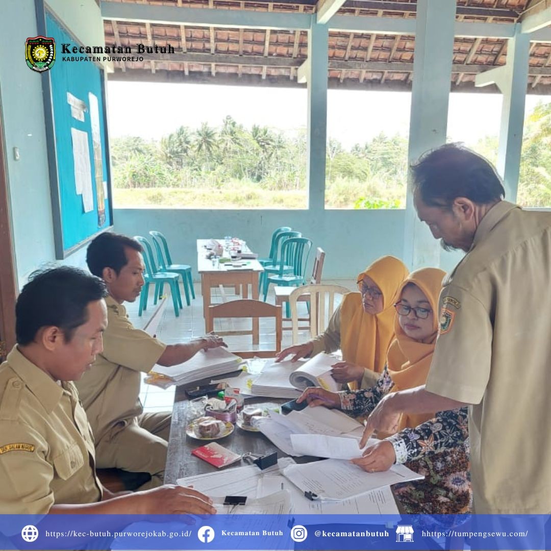 Kecamatan Butuh Melakukan Monitoring dan Evaluasi (Monev) di Desa Kedungmulyo