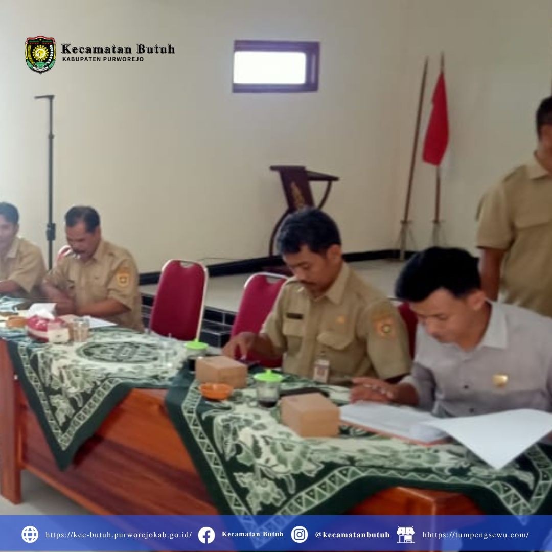 Pemerintah Kecamatan Butuh, Kabupaten Purworejo, Melaksanakan Monev Dana Transfer Tahun 2023 di Desa Wonorejokulon