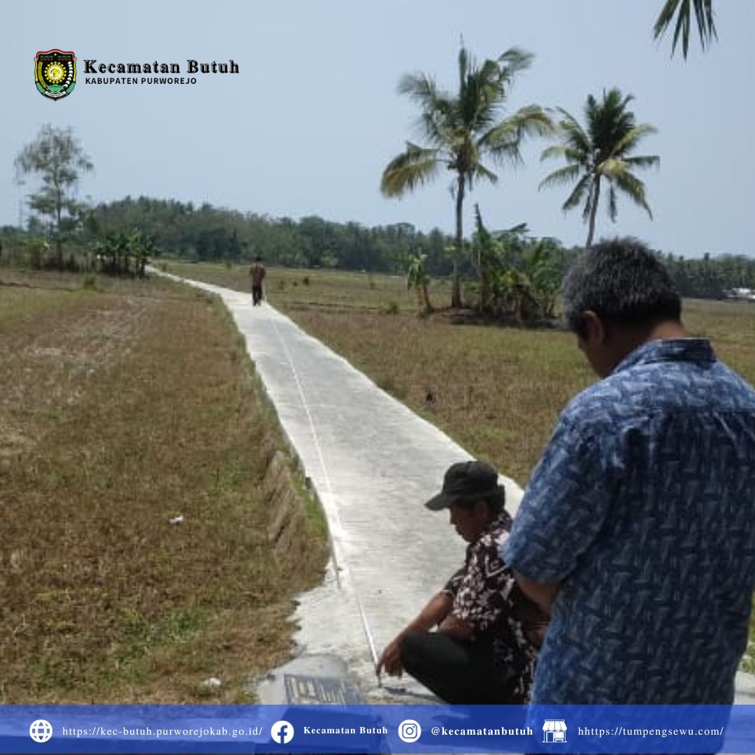 Kecamatan Butuh Melakukan Monev Pelaksanaan Pembangunan dan Administrasi Desa Polomarto