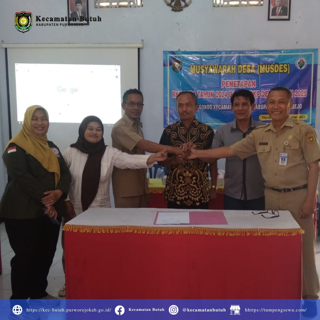 Sekcam Kecamatan Butuh, Ifan Mochtar Latif, A.Ks., M.AP., Berperan Aktif dalam Musyawarah Desa Tegalgondo untuk RKP Desa 2024 dan DU RKP Desa 2025