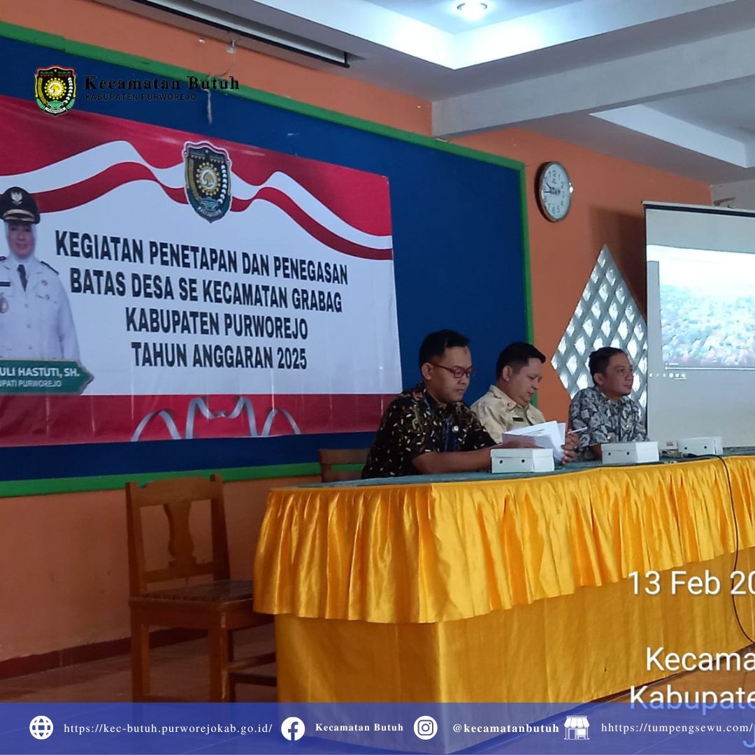 PENETAPAN DAN PENEGASAN BATAS DESA SE-KECAMATAN GARBAG