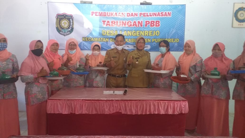 PEMBUKAAN TABUNGAN PBB DI DESA LANGENREJO