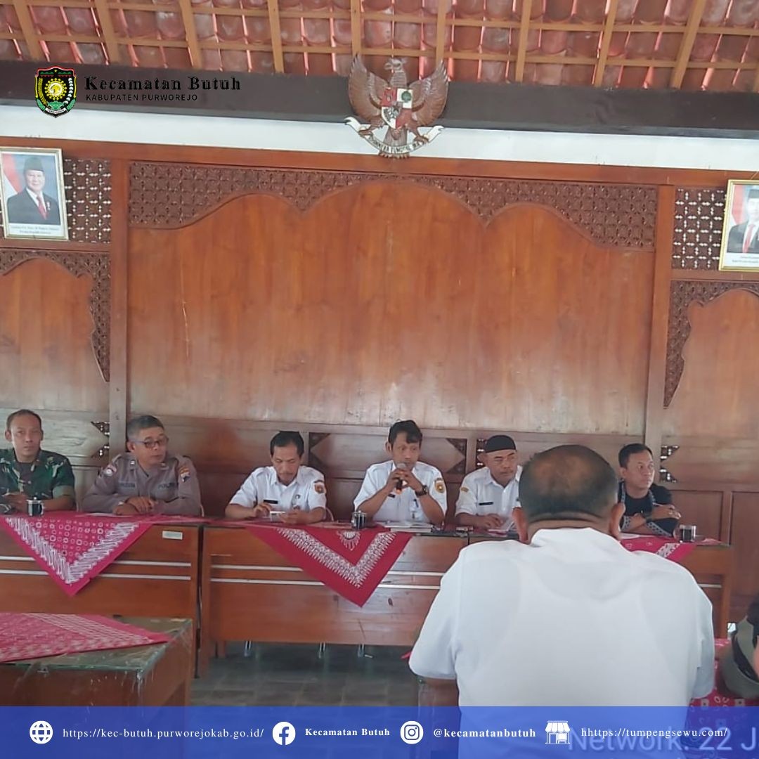 Kecamatan Butuh Hadiri Rakor Persiapan Grebeg Hari Jadi Purworejo Tahun 2025