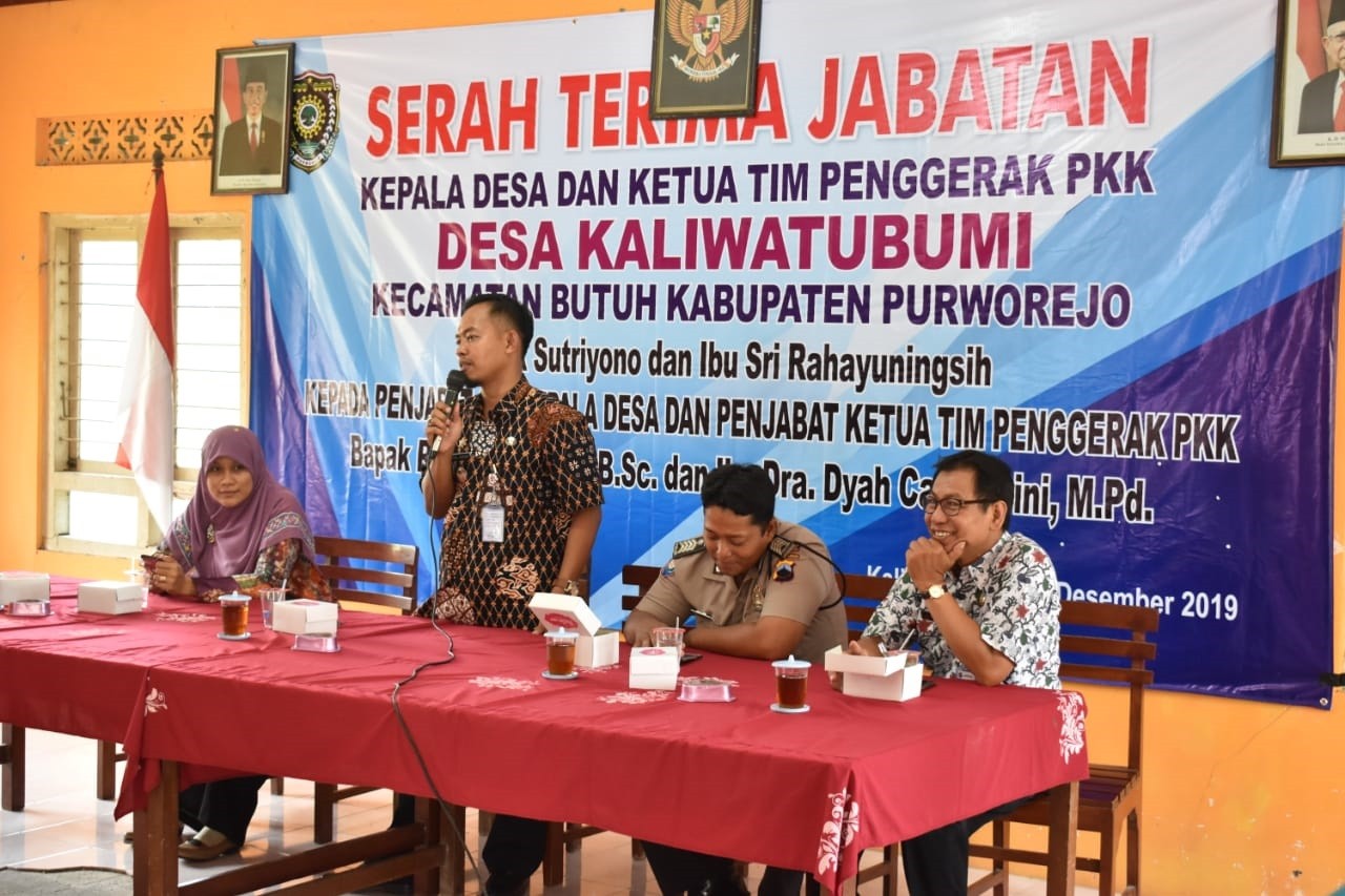 SERTIJAB KEPALA DESA