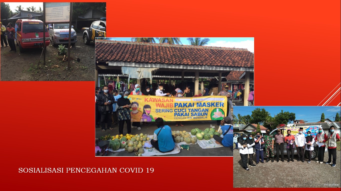 SOSIALISASI PENCEGAHAN COVID 19