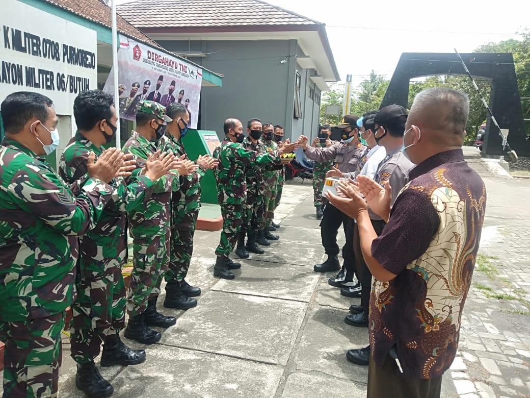 HUT TNI KE 76 DI WIALAYAH KECAMATAN BUTUH