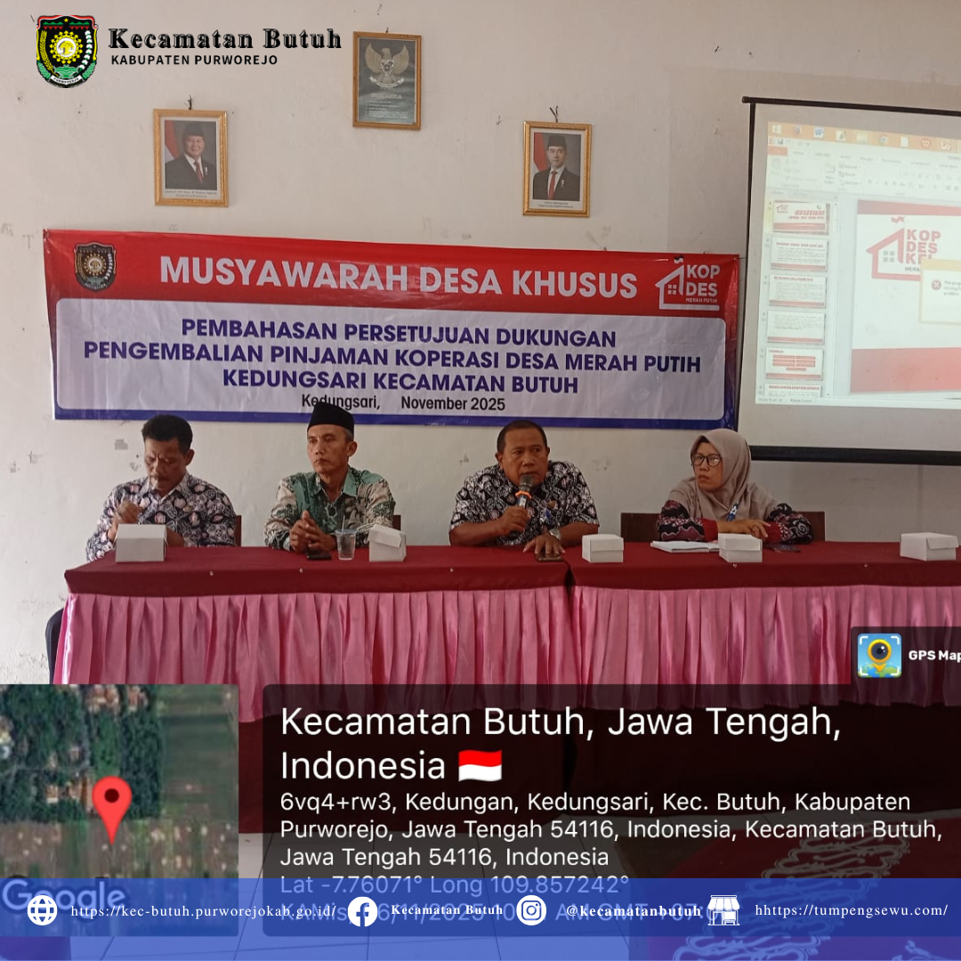 Musdesus Persetujuan Dukungan Pengembalian Pinjaman KDMP di Desa Kedungsari
